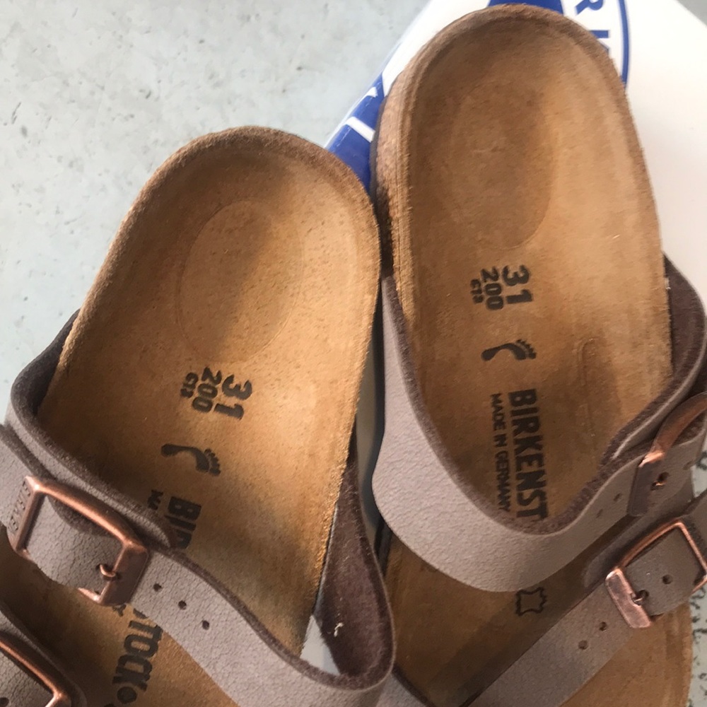 Birkenstock kids Mayari Mocha Brown NIB - Picture 5 of 5